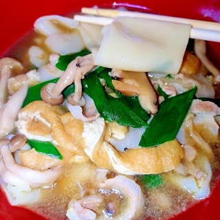 椎茸出汁の☆カレーうどん